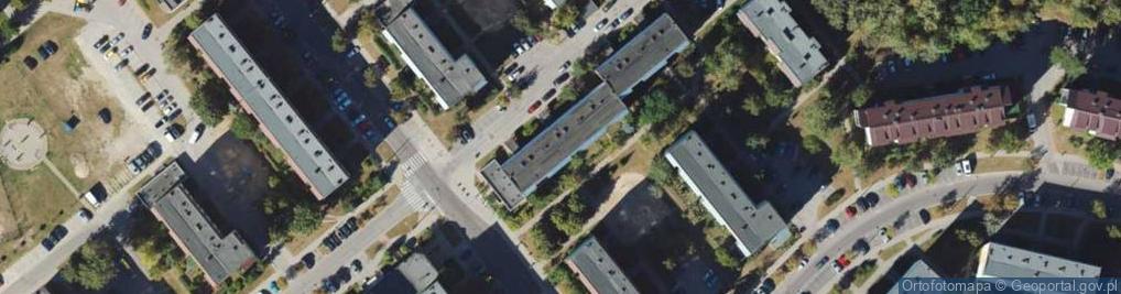 Zdjęcie satelitarne Działalność Taksówek Osobowych