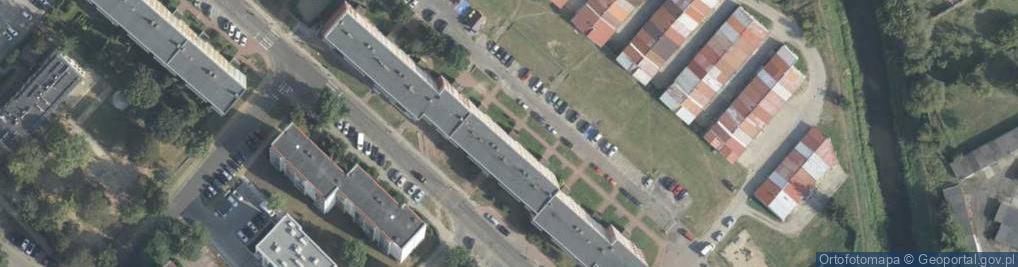 Zdjęcie satelitarne Działalność Taksówek Osobowych