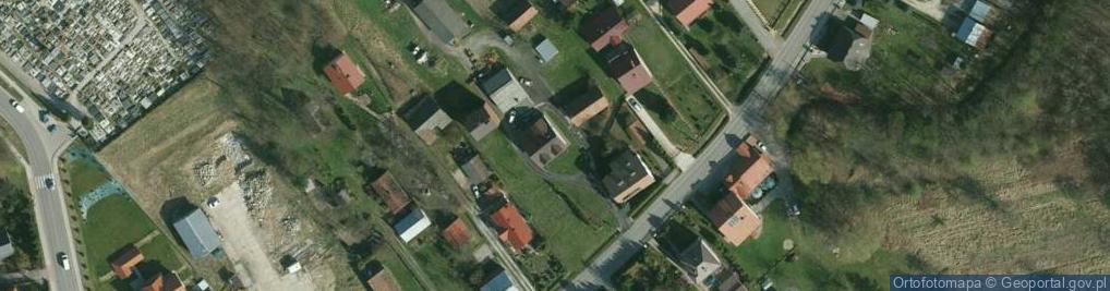 Zdjęcie satelitarne Działalność Usługowa Prasowanie Słomy