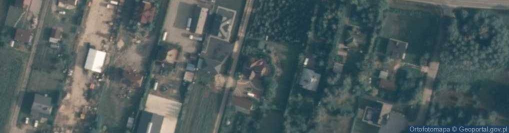 Zdjęcie satelitarne Działalność Usługowa Związana z Leśnictwem Wyszomirski Piotr
