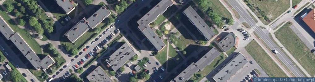 Zdjęcie satelitarne Działalność Usługowa