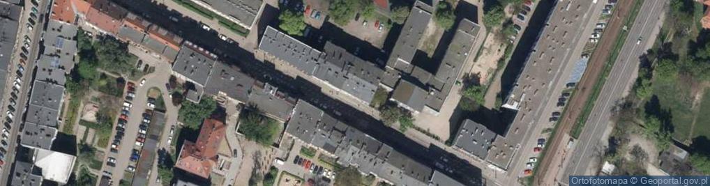 Zdjęcie satelitarne Działowski M., Wrocław