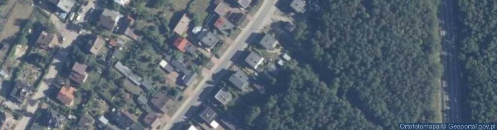 Zdjęcie satelitarne Działy Specjalne Ogrodnictwo Szklarniowe Papros Ryszard