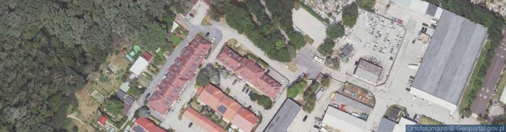 Zdjęcie satelitarne Dziekoń Marek Przedsiębiorstwo Działań Gospodarczych Domkam Zakład Kamieniarski