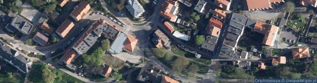 Zdjęcie satelitarne Dzienny Dom Pomocy Społecznej w Dzierżoniowie