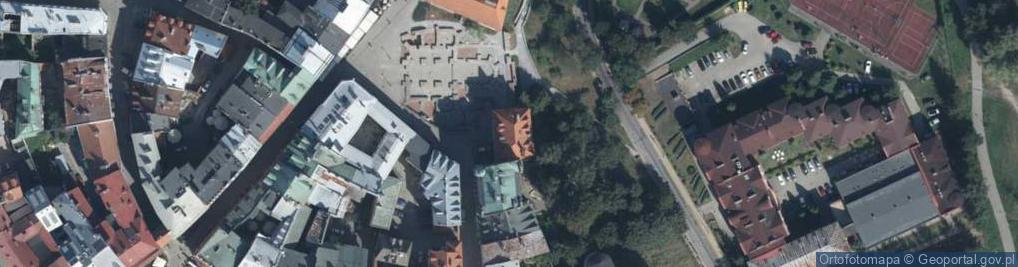 Zdjęcie satelitarne Dzierwany