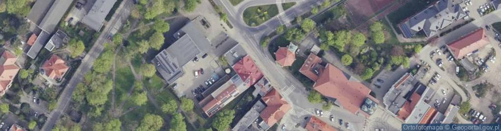 Zdjęcie satelitarne Dzierżoniowski Ośrodek Kultury w Dzierżoniowie