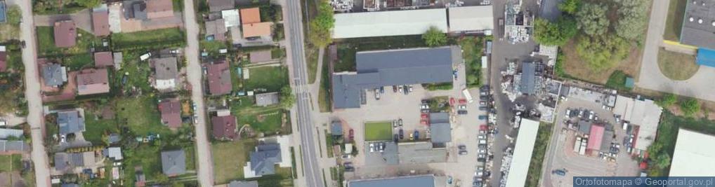 Zdjęcie satelitarne Dziewiarska Spółdzielnia Inwalidów Malwa w Grodzisku Mazowieckim