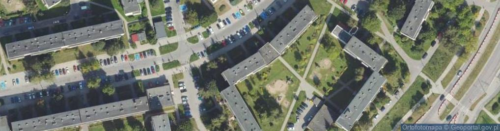 Zdjęcie satelitarne Dziewiarstwo Maszynowe