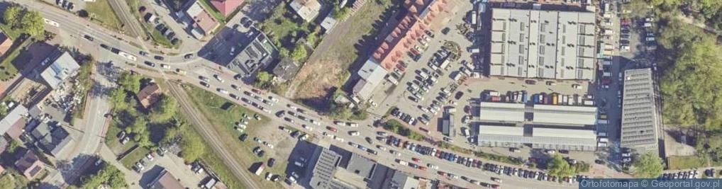 Zdjęcie satelitarne E i H Okrąglak