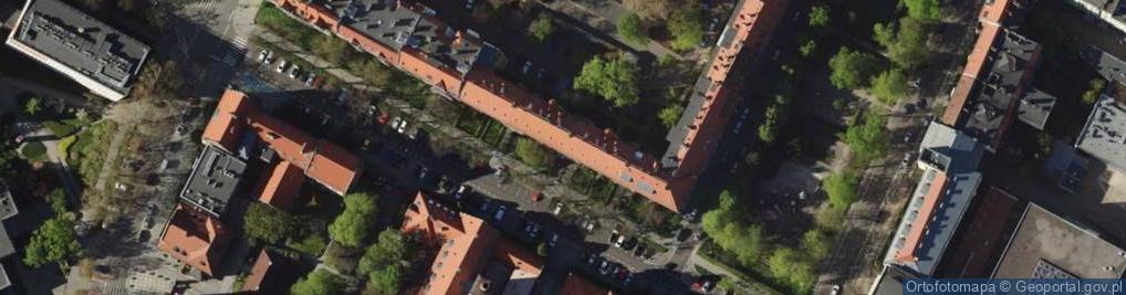 Zdjęcie satelitarne E Kier Ka Studio Rysunku Trybuła Kiernicka Ewa