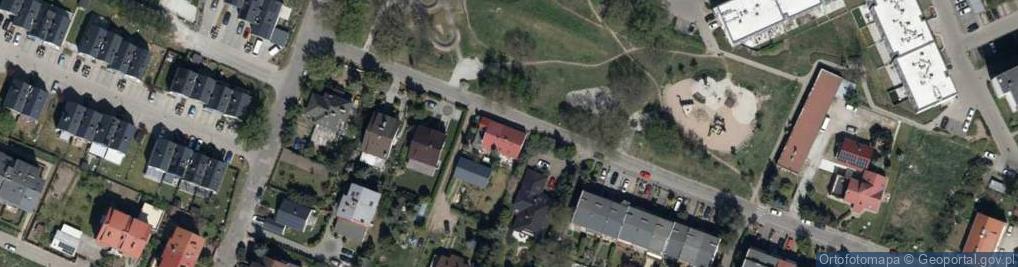 Zdjęcie satelitarne Edyta Brzuskiewicz Strefa-Art