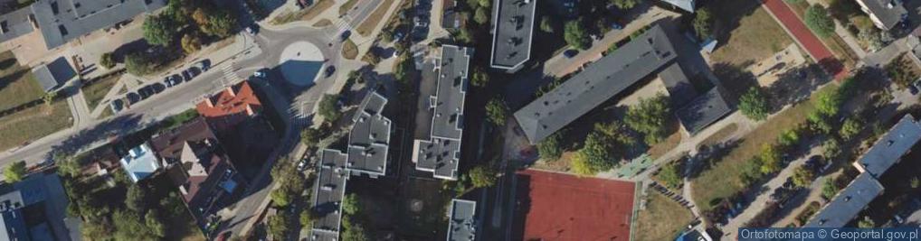 Zdjęcie satelitarne Edyta Sajewicz Gabinet Lekarski