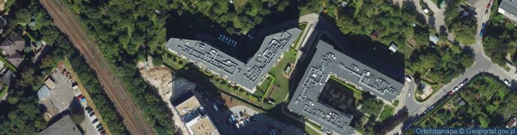 Zdjęcie satelitarne Edyta Ziaja Metr do Kwadratu