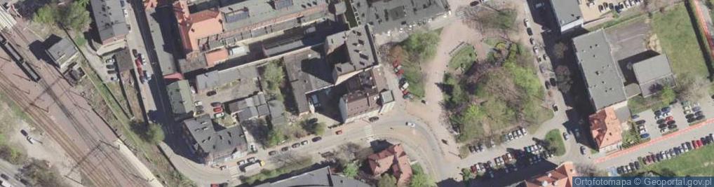 Zdjęcie satelitarne Egeus Geodezja i Nieruchomości