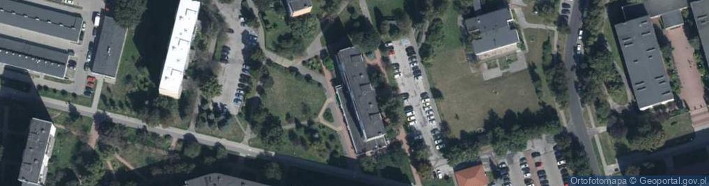 Zdjęcie satelitarne Eko Geo Przedsiębiorstwo Projektowe