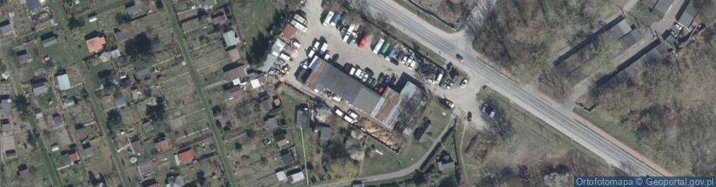 Zdjęcie satelitarne Eko Obwoźny Skup Surowców Wtórnych Narożniak Marlena Tetyana Burshtyko