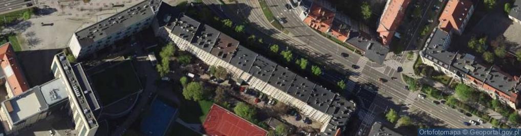 Zdjęcie satelitarne Eksport Import Akwizycja Handel Obwoźny Art Spoż i Przem