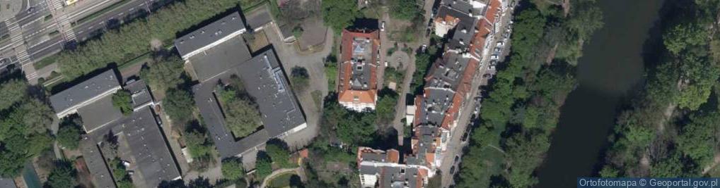 Zdjęcie satelitarne Eksport Import Handel Art Spoż i Przem Żeligowska Sadowska Halina