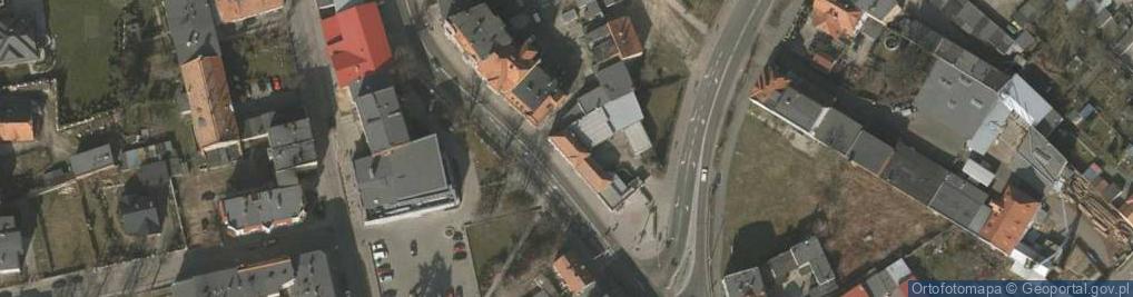 Zdjęcie satelitarne Eksport Import Handel Hurtowy Detaliczny Obwoźny