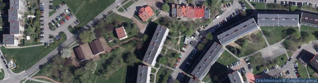 Zdjęcie satelitarne Eksport Import Handel Obwoźny Hurtowy i Detal BR Spoż Przem