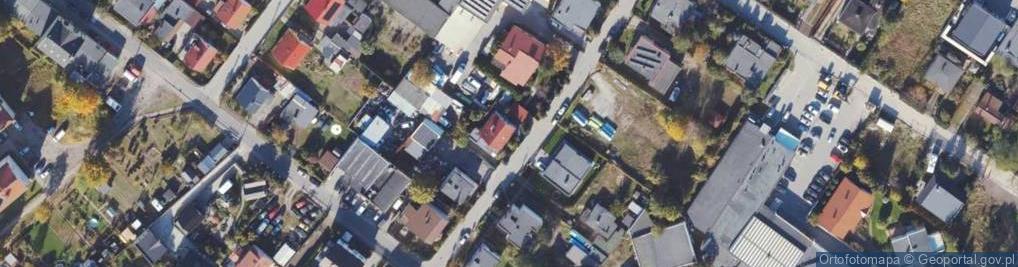 Zdjęcie satelitarne Eksport Import Hurtownia Zalcman Domagała