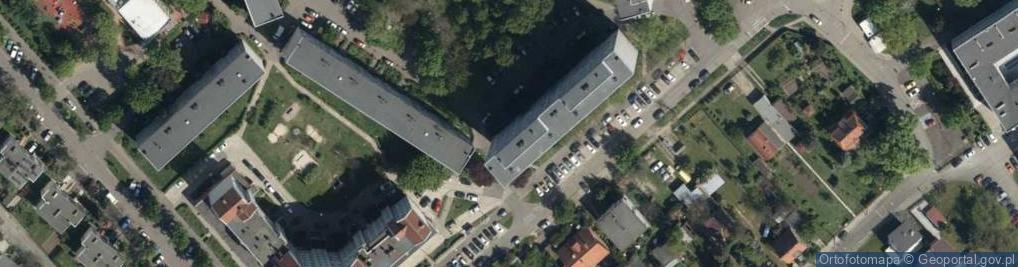 Zdjęcie satelitarne Elan Przeds Handlowo Gastronomiczne Ganobis Elżbieta Błaszczyk Andrzej