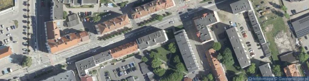 Zdjęcie satelitarne Ełckie Centrum Dalekowschodnich Sztuk Walki