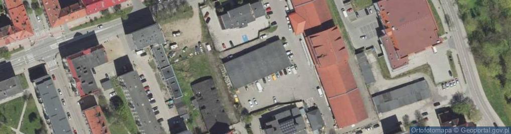 Zdjęcie satelitarne Ełckie Centrum Zdrowia Ełkmed