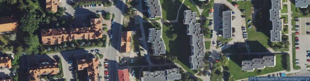 Zdjęcie satelitarne Elektro-bed Elektryk Elbląg