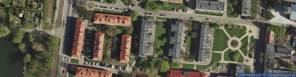 Zdjęcie satelitarne Elektroinstalacje Tedmont Magdalena Domin