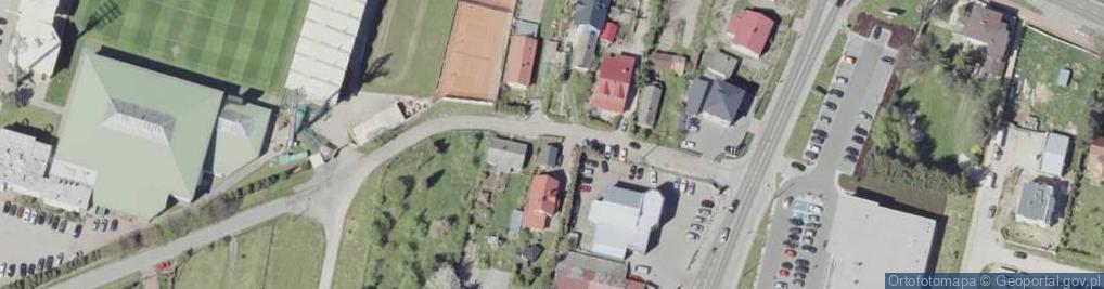 Zdjęcie satelitarne Elektromechanika Wójcik Andrzej