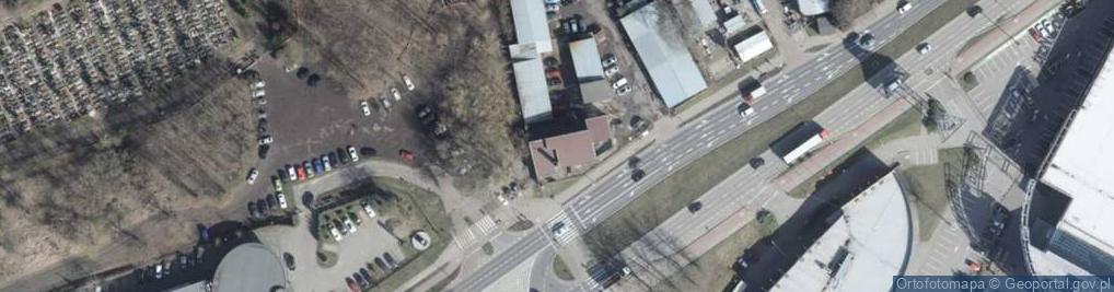 Zdjęcie satelitarne Elektromix Pankiewicz D ZB Żurawski K A