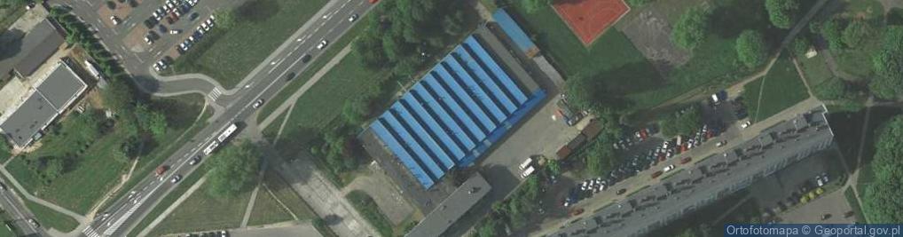 Zdjęcie satelitarne Elektrotechniczna Spółdzielnia Inwalidów Nowa Huta w Krakowie
