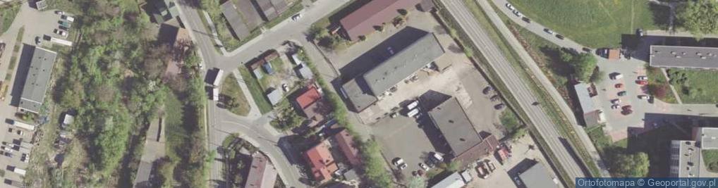 Zdjęcie satelitarne Elkom Przedsiębiorstwo Projektów i Wykonawstwa