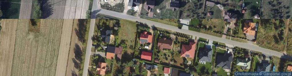 Zdjęcie satelitarne Elmel Projektowanie i Nadzór Jacek Melaniuk