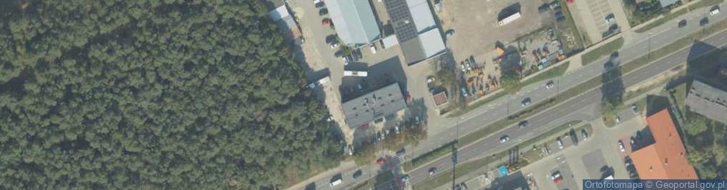 Zdjęcie satelitarne Elteko