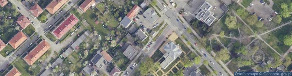 Zdjęcie satelitarne Elżbieta Dziechciowska Saj Jolanta Oliwa