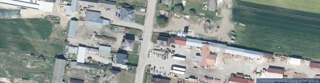 Zdjęcie satelitarne Elżbieta Małgorzata Roszkowska PPHU Wyrób Isprzedaż Wyrobów Tartacznych i Elementów Drewnianych