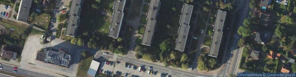 Zdjęcie satelitarne Elżbieta Mrug Szydłowska Finanse Przedsiębiorstwo Doradczo Usługowe