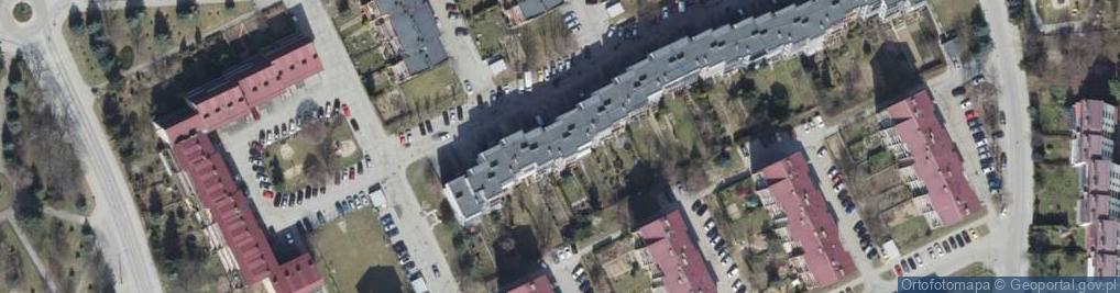 Zdjęcie satelitarne Elżbieta Wiszyńska Firma Handlowo Usługowa Wispol