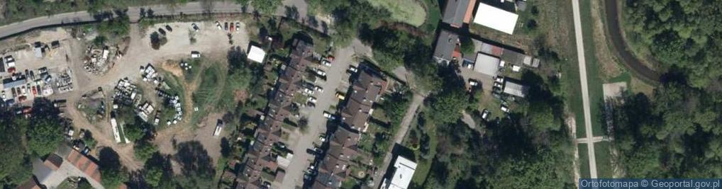 Zdjęcie satelitarne Emex Marcin Wasilewski Przedsiębiorstwo Handlowo Usługowe