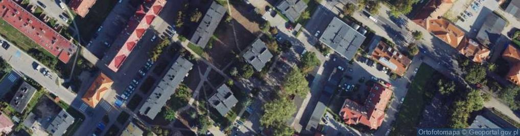 Zdjęcie satelitarne Emilia Dunajska - Działalność Gospodarcza