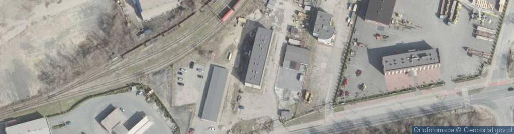 Zdjęcie satelitarne Energoeltech Dąbrowa Górnicza