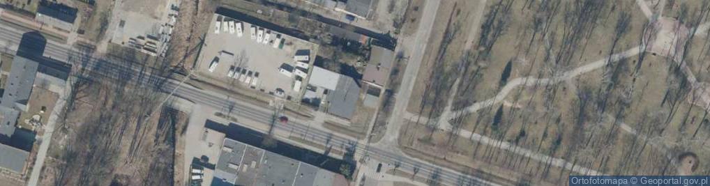 Zdjęcie satelitarne Ermine Tyres