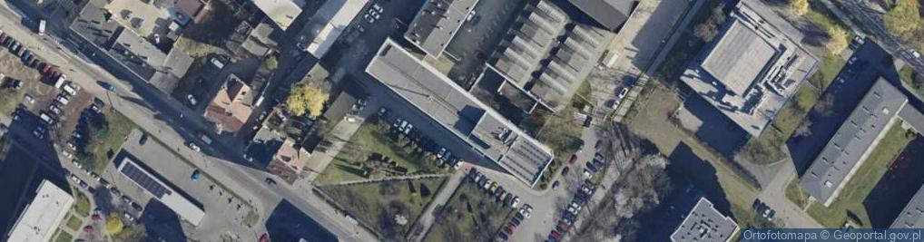 Zdjęcie satelitarne Erwito Zakład Produk Handlowy Lesiak Wincenty Gawroński Janusz