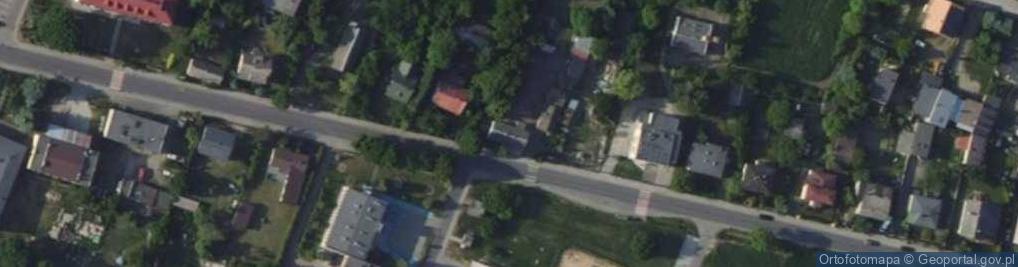 Zdjęcie satelitarne Eugeniusz Rybczyński Sklep Wielobranżowy Zut