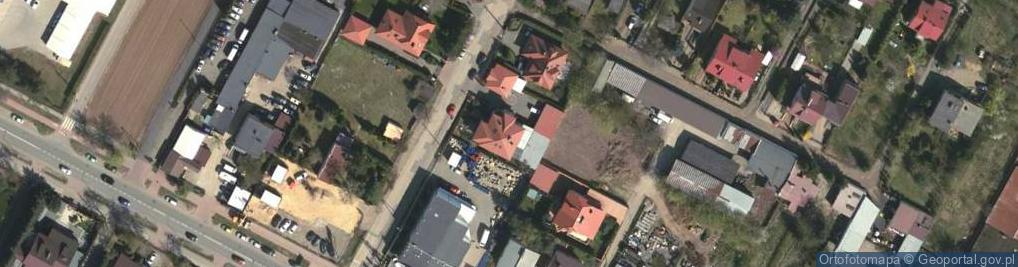 Zdjęcie satelitarne Eureka Hurtownia Drobiu i Wędlin Drobiowych Edward Nowosad Agata Zych