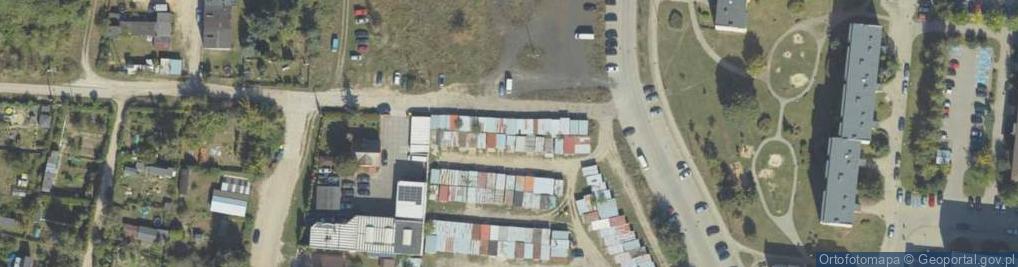 Zdjęcie satelitarne Euro Clear Recykling Piotr Armiński Magdalena Szczukowska Tomasz Berdych
