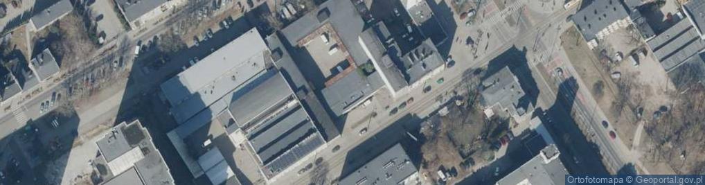Zdjęcie satelitarne Euro Glob Przedsiębiorstwo Produkcyjno Usługowo Handlowe Kazimierz Jakubowski Zofia Jakubowska